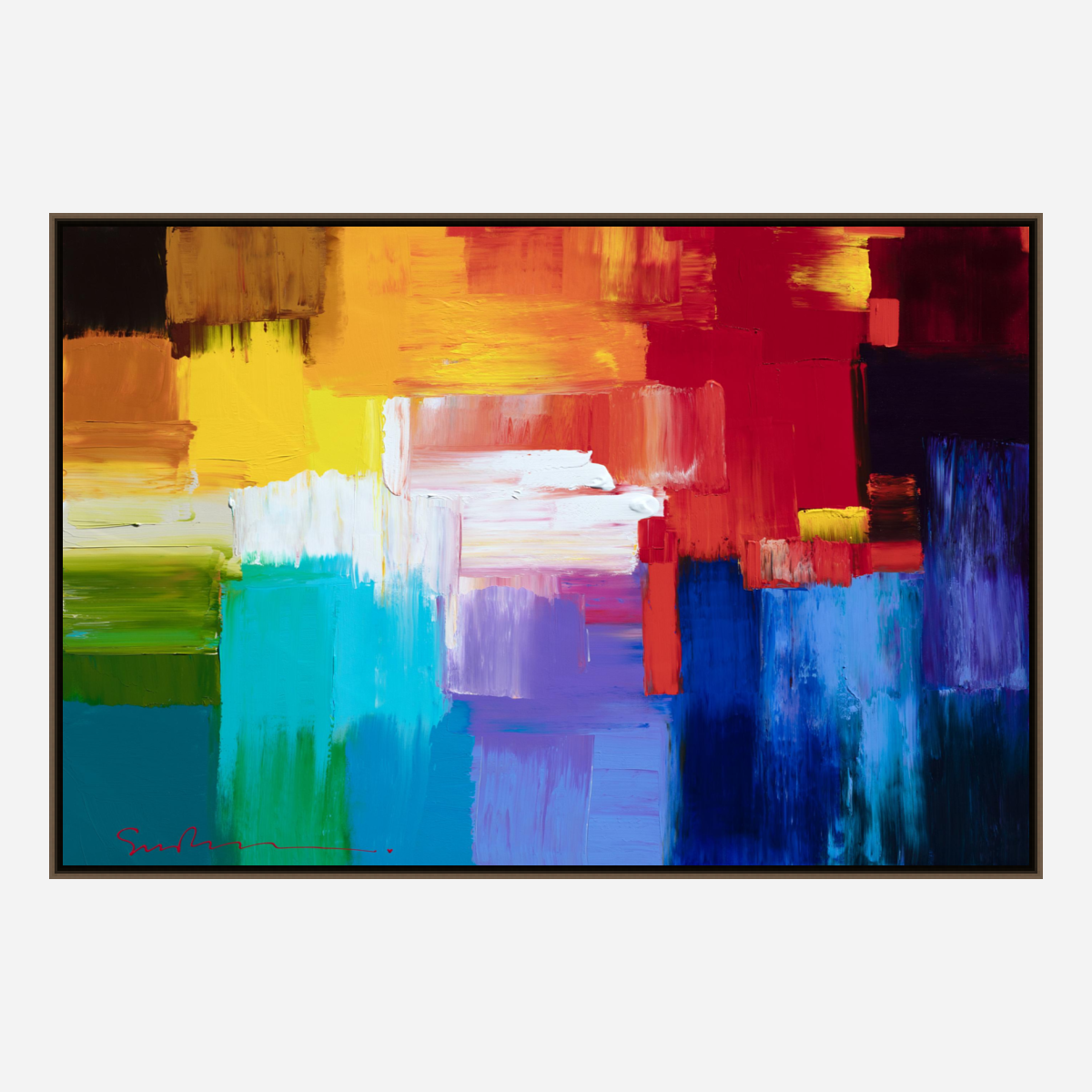 Town + Country - Premium Canvas Print