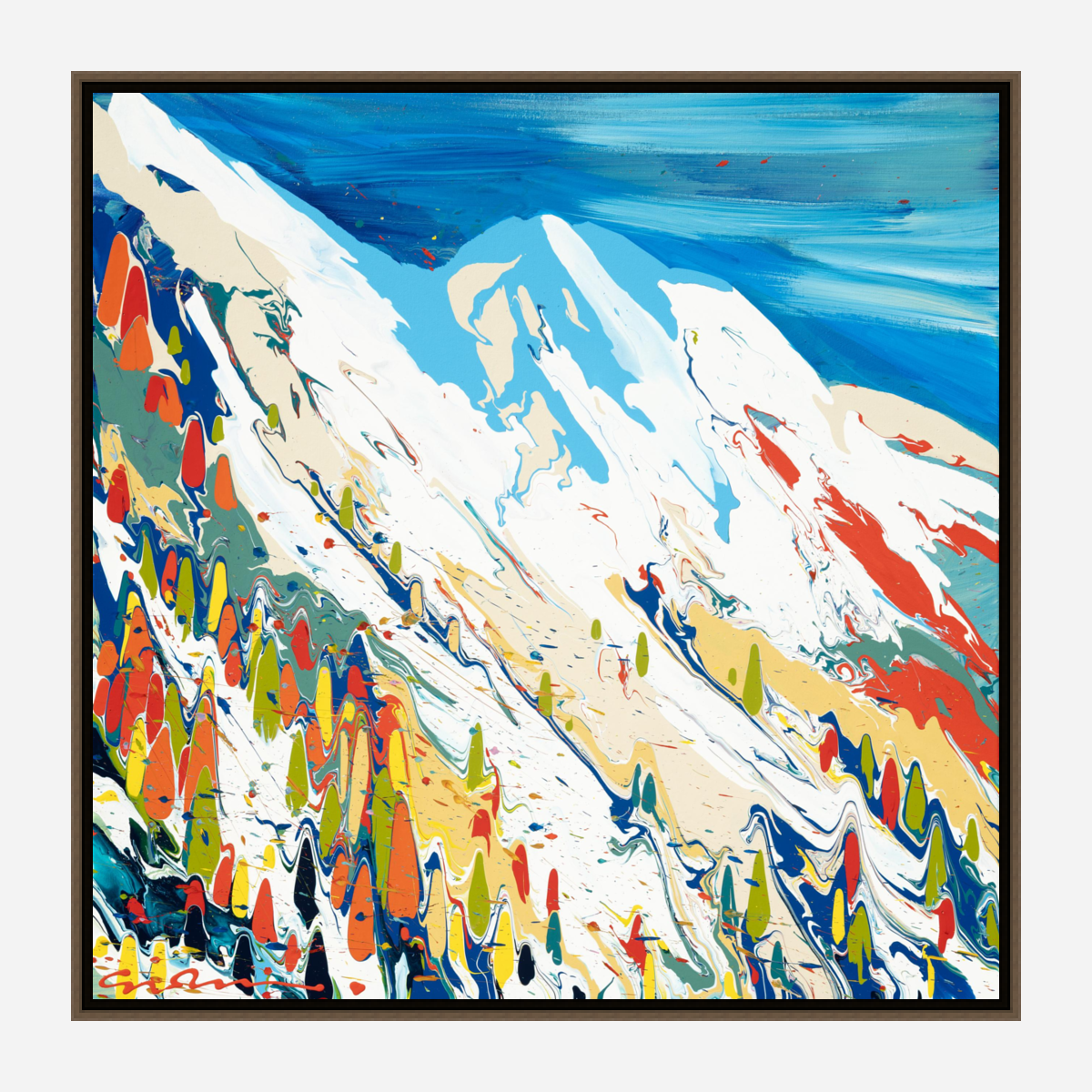 Gondola Ride - Premium Canvas Print