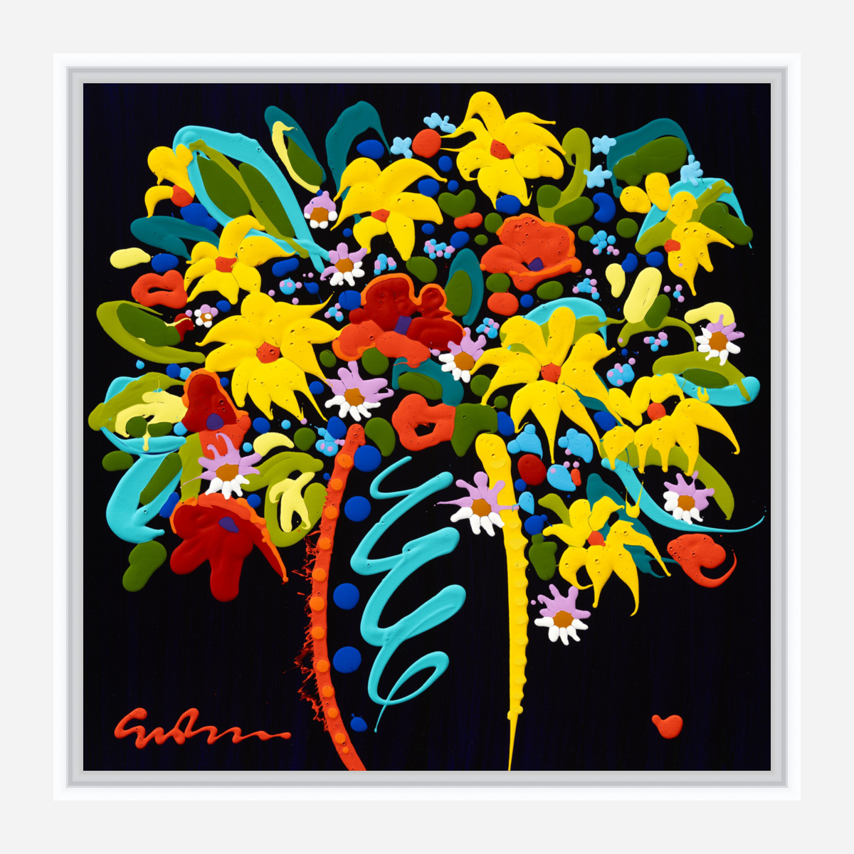 One More Year - Premium Canvas Print