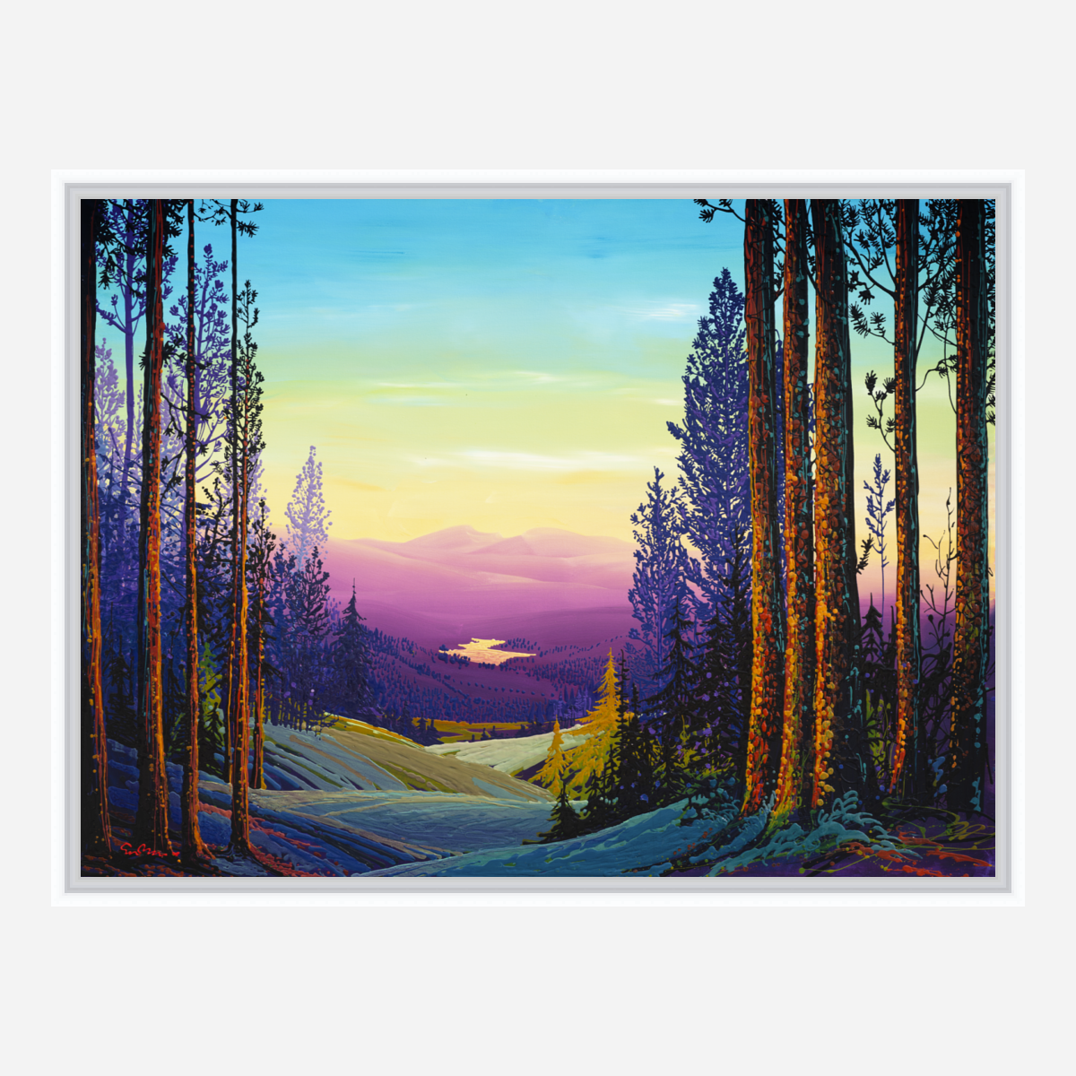 Radiant Morning - Premium Canvas Print