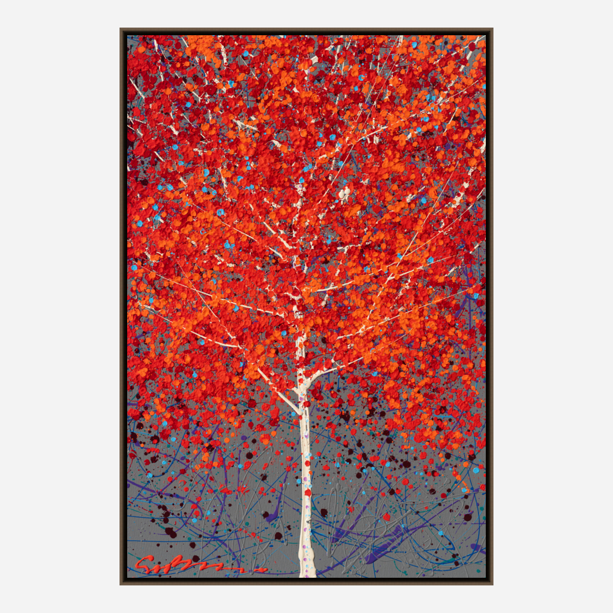 Falling For Us - Premium Canvas Print