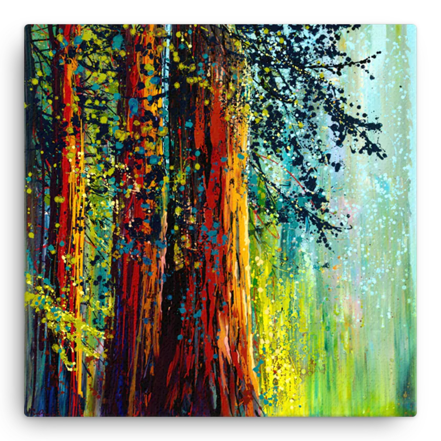 A Walk Through The Woods I - Canvas Print