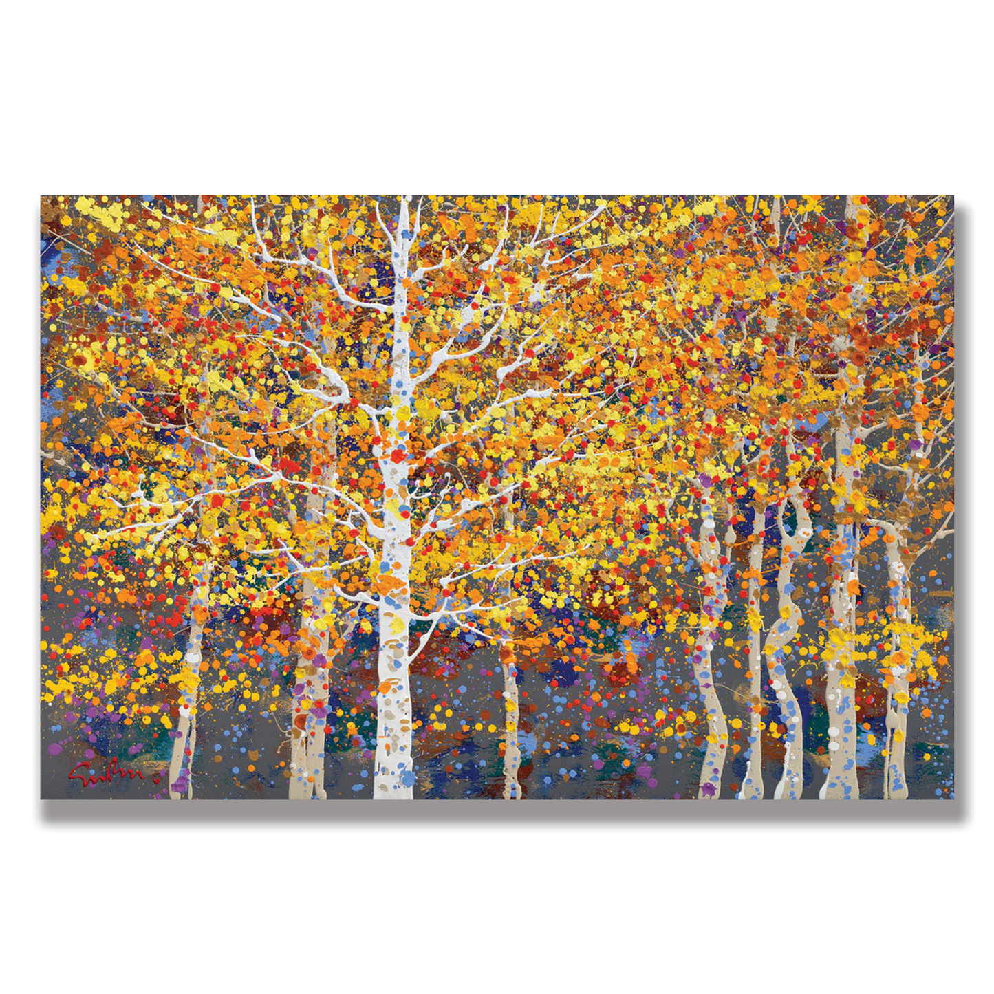 Aspen Glow - Canvas