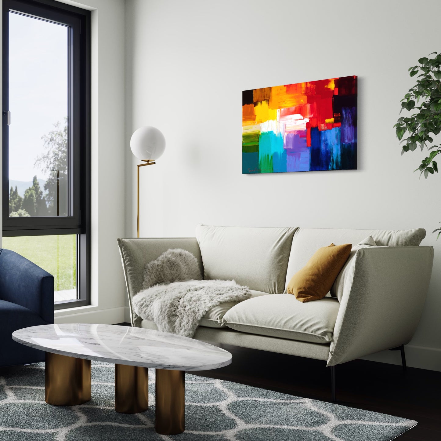Town + Country - Canvas