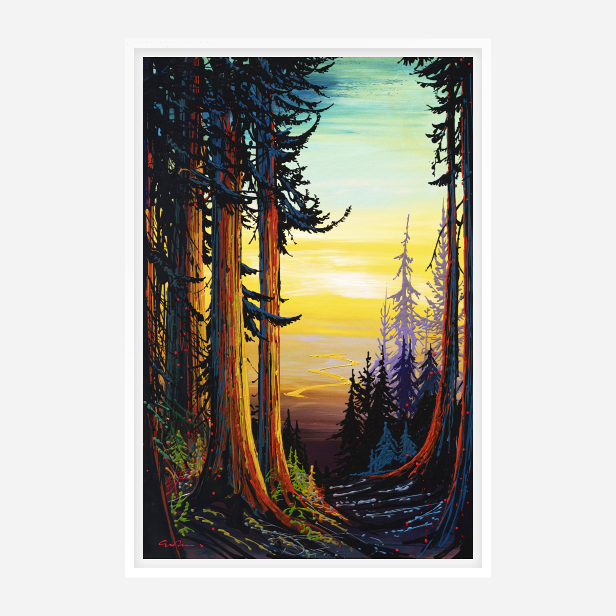Elysian Gold - Premium Canvas Print
