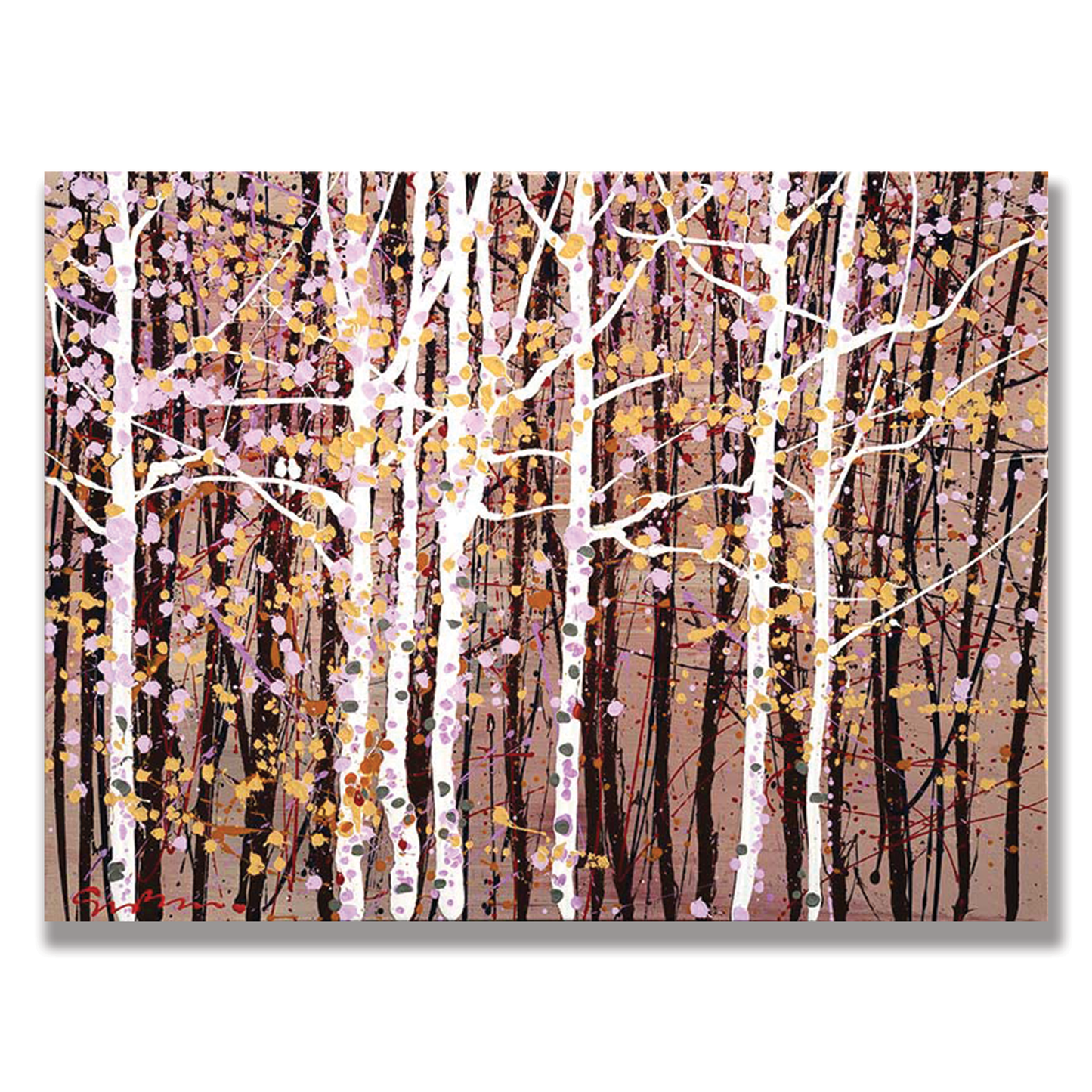 Woodland Kiss - Canvas