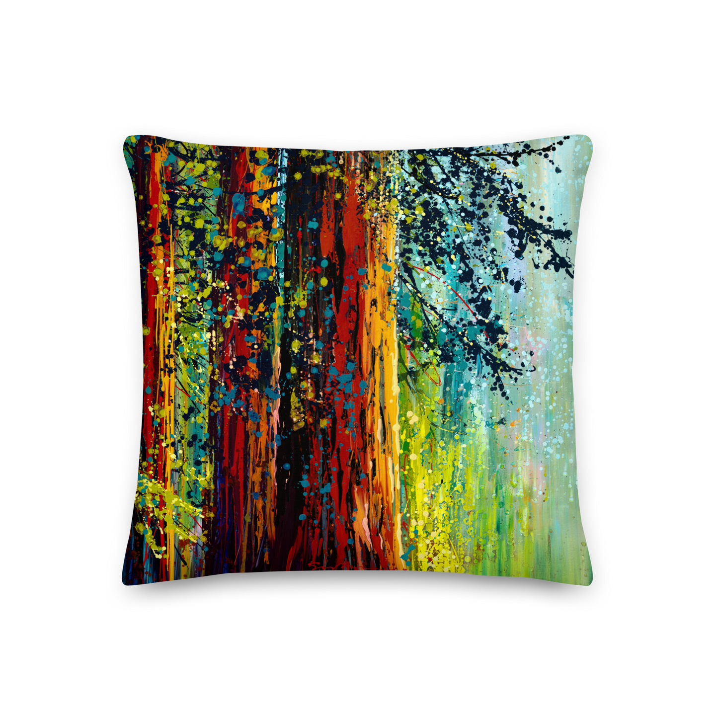 A Walk Through The Woods - Double Sided Premium Pillow