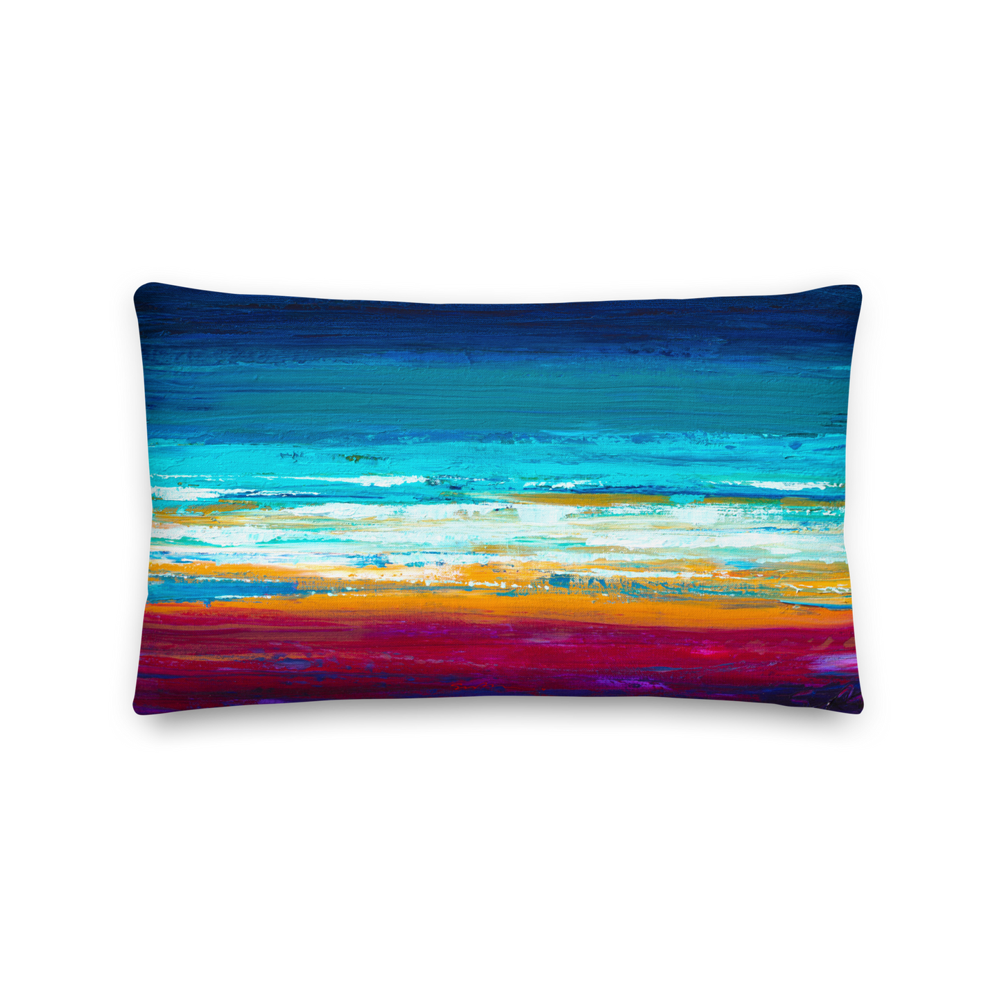 Sky Surf Sand - Double Sided Pillow