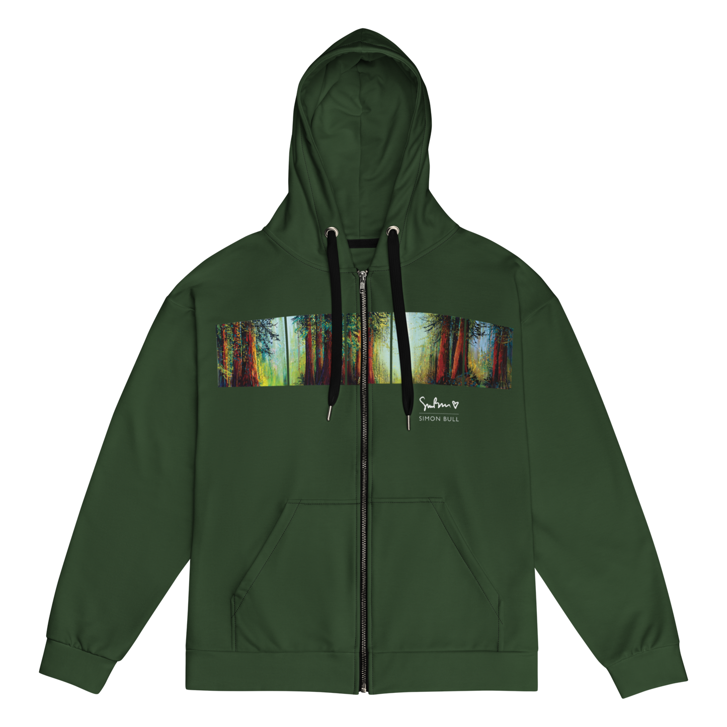 A Walk Through The Woods - Zip Hoodie