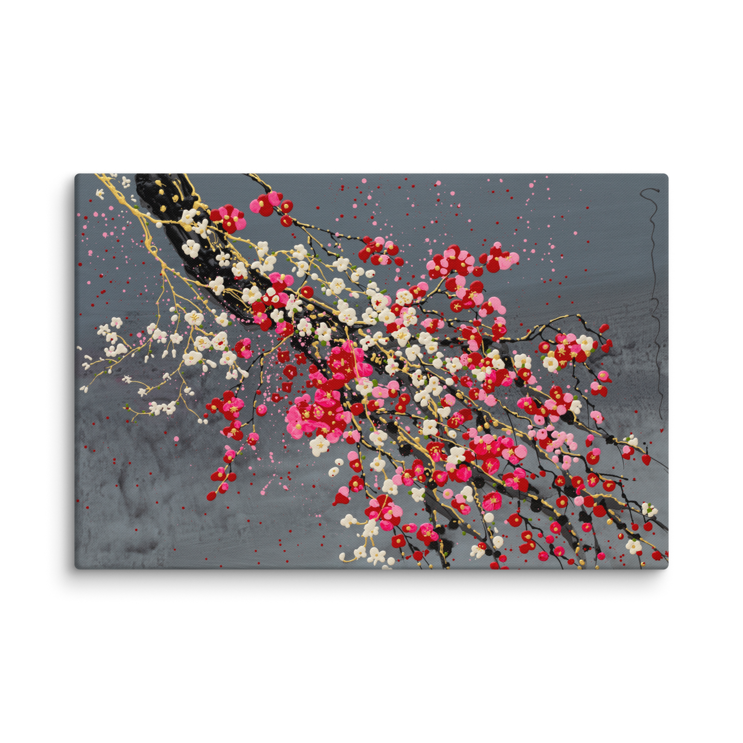 Plum + Cherry - Canvas