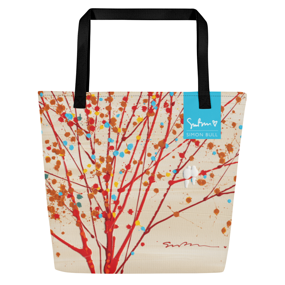 Morning Glory - Large Tote Bag