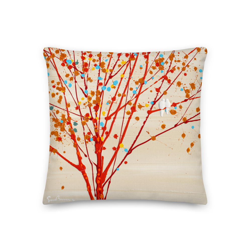 Morning Glory - Double Sided Pillow