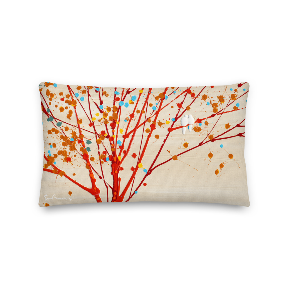 Morning Glory - Double Sided Pillow