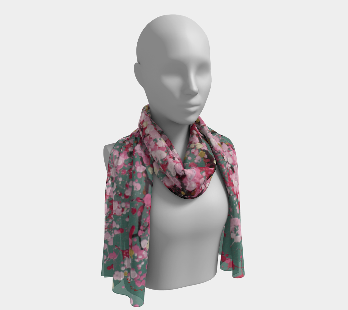 A New Season - Long Silk Scarf