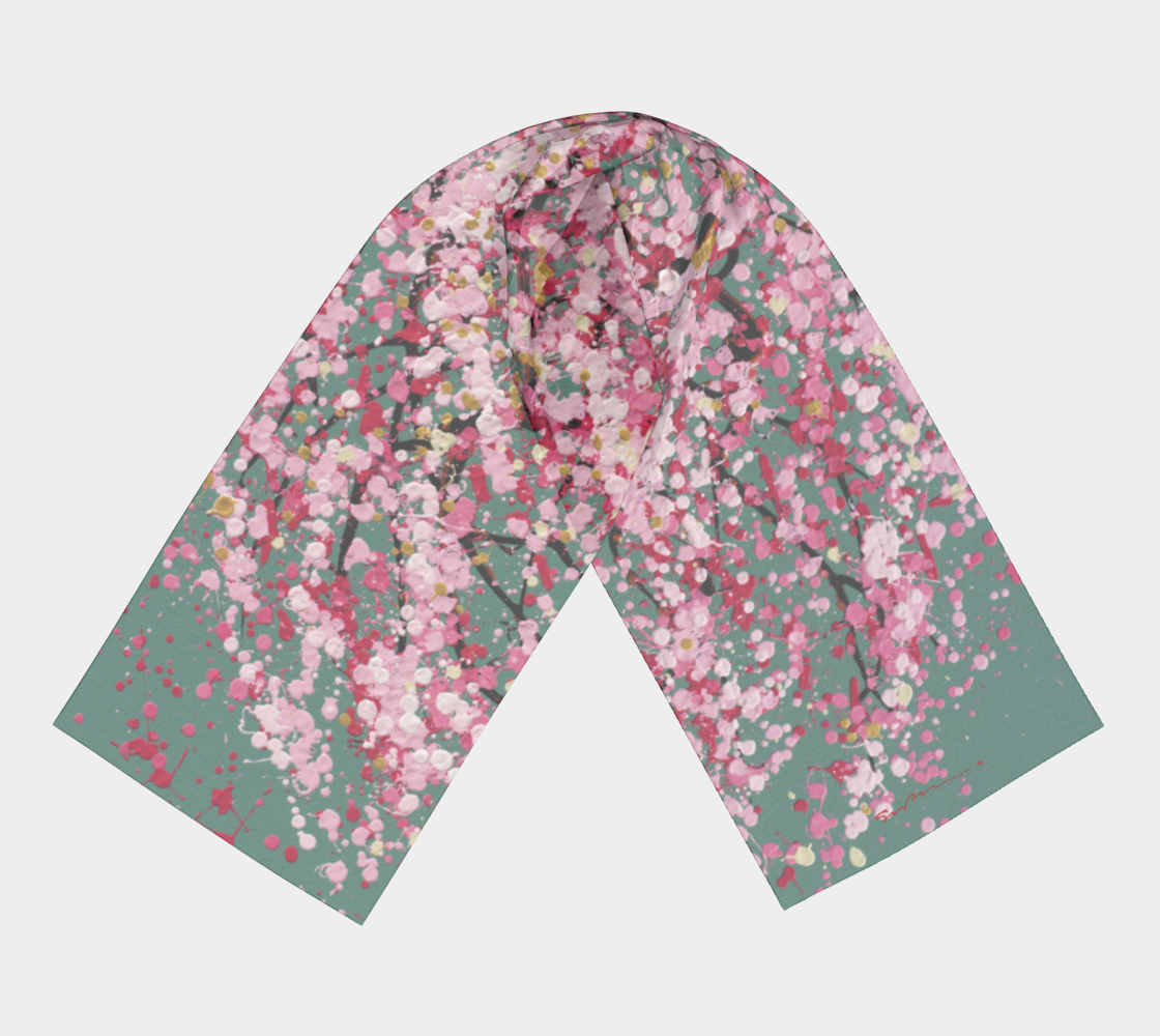 A New Season - Long Silk Scarf