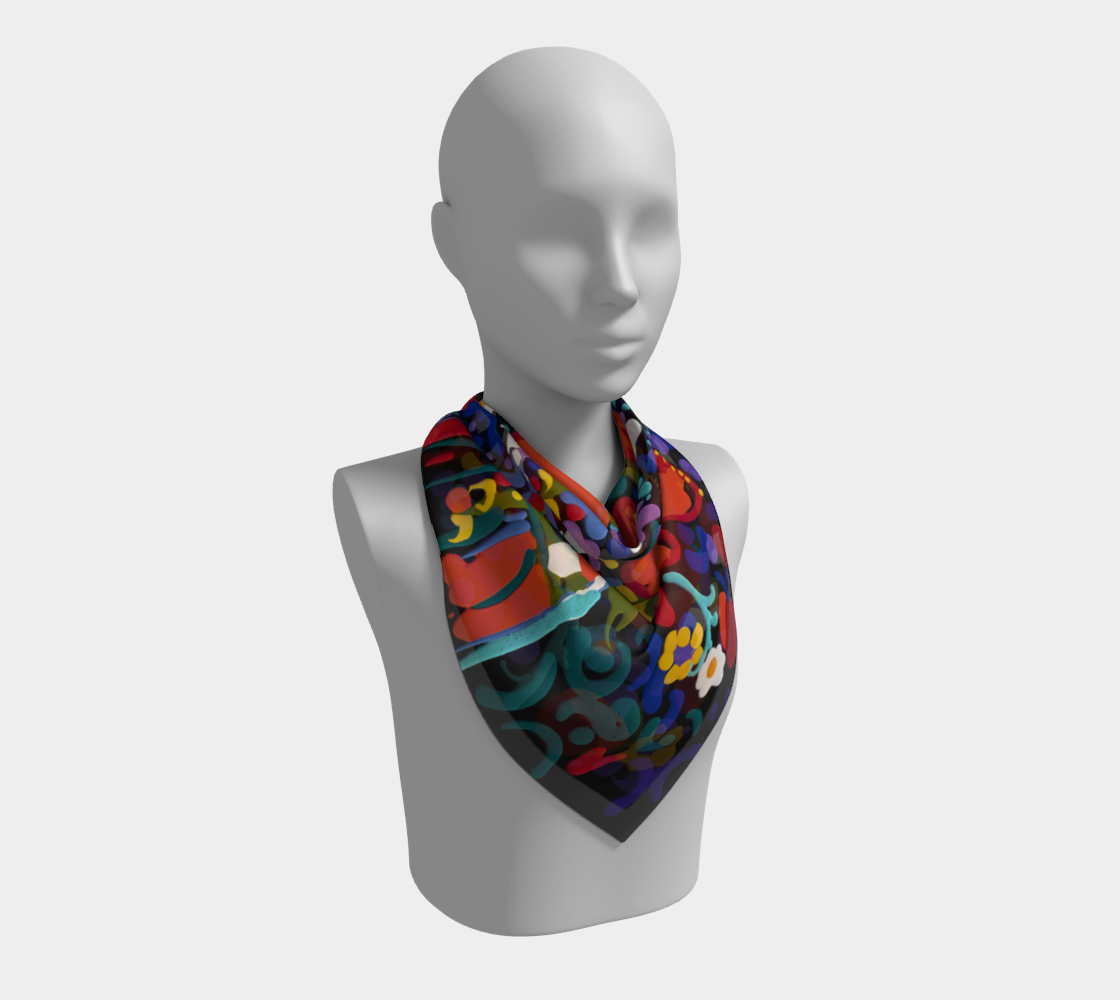 Everyone Loves - Square Silk Scarf