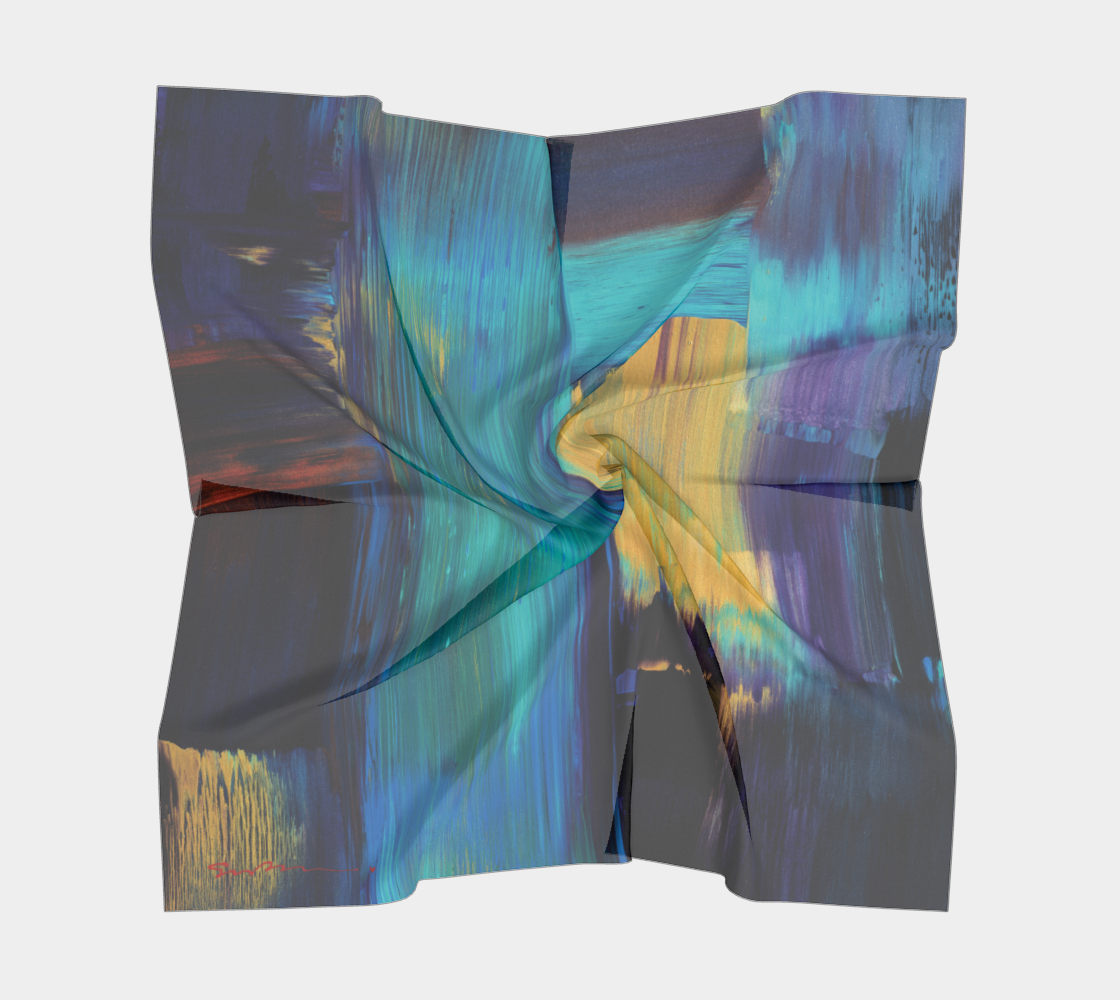 Bodega Bay - Square Silk Scarf