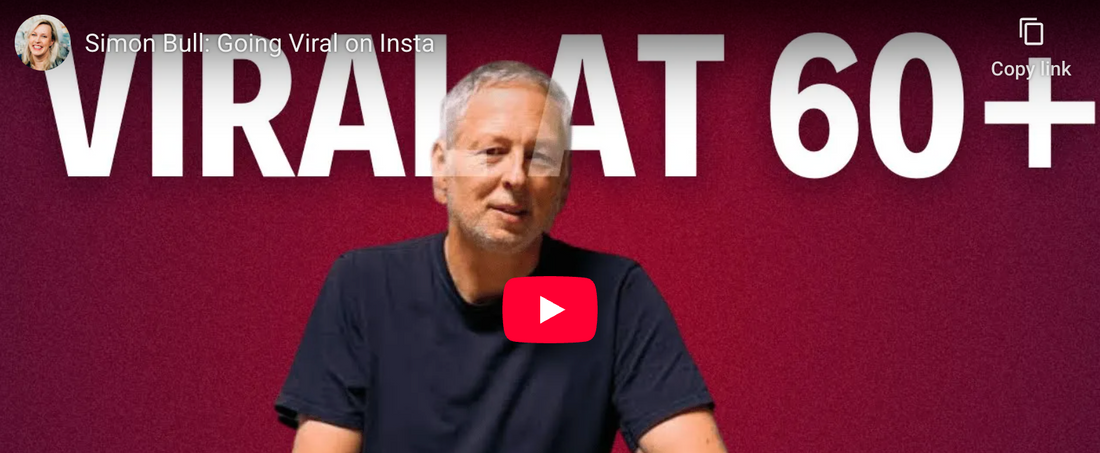 Simon Bull: 65 Year Old Artist Goes Viral on Instagram