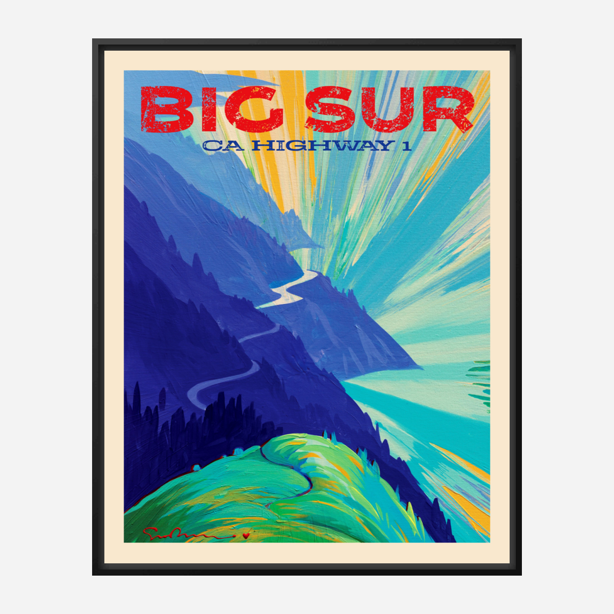 Big Sur I - World Traveler Collection