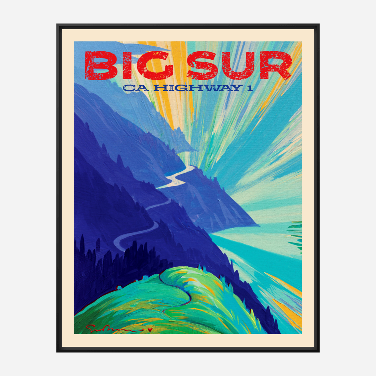 Big Sur I - World Traveler Collection