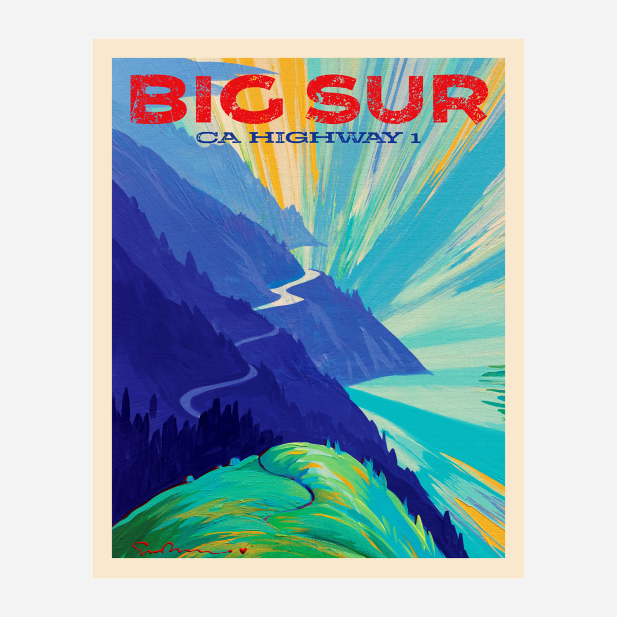Big Sur I - World Traveler Collection