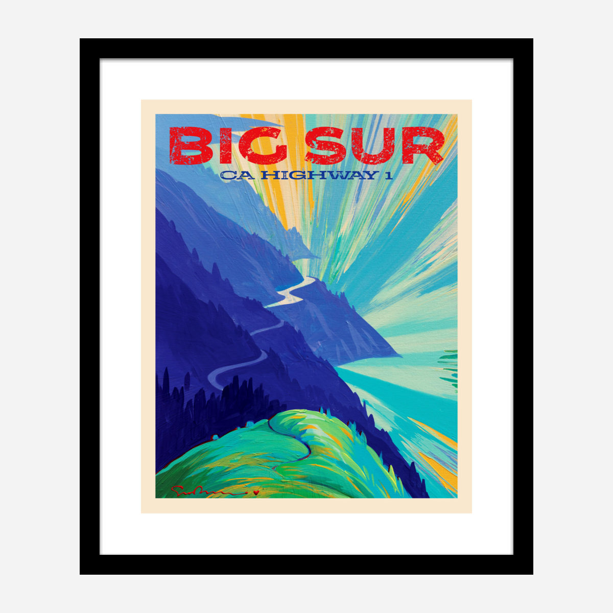 Big Sur I - World Traveler Collection