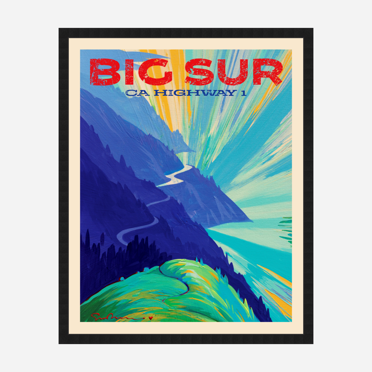Big Sur I - World Traveler Collection