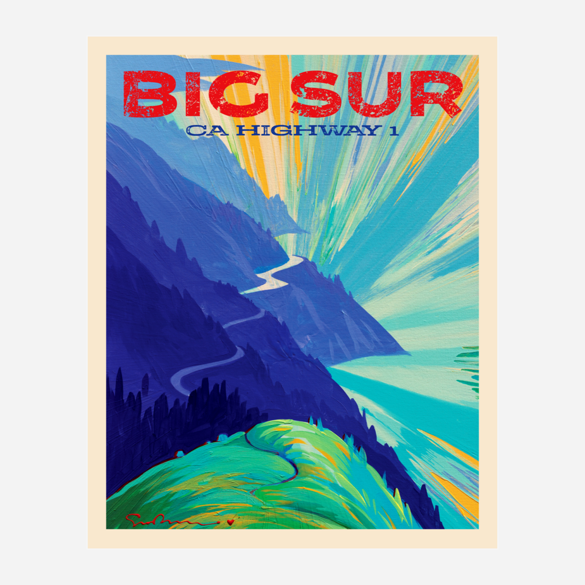 Big Sur I - World Traveler Collection