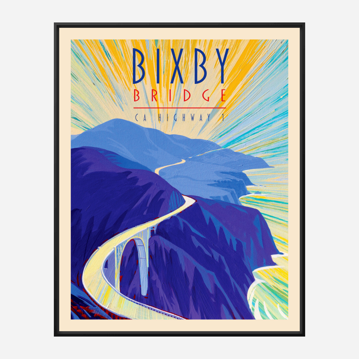 Bixby Bridge I - World Traveler Collection