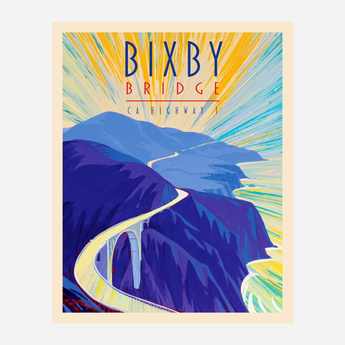 Bixby Bridge I - World Traveler Collection