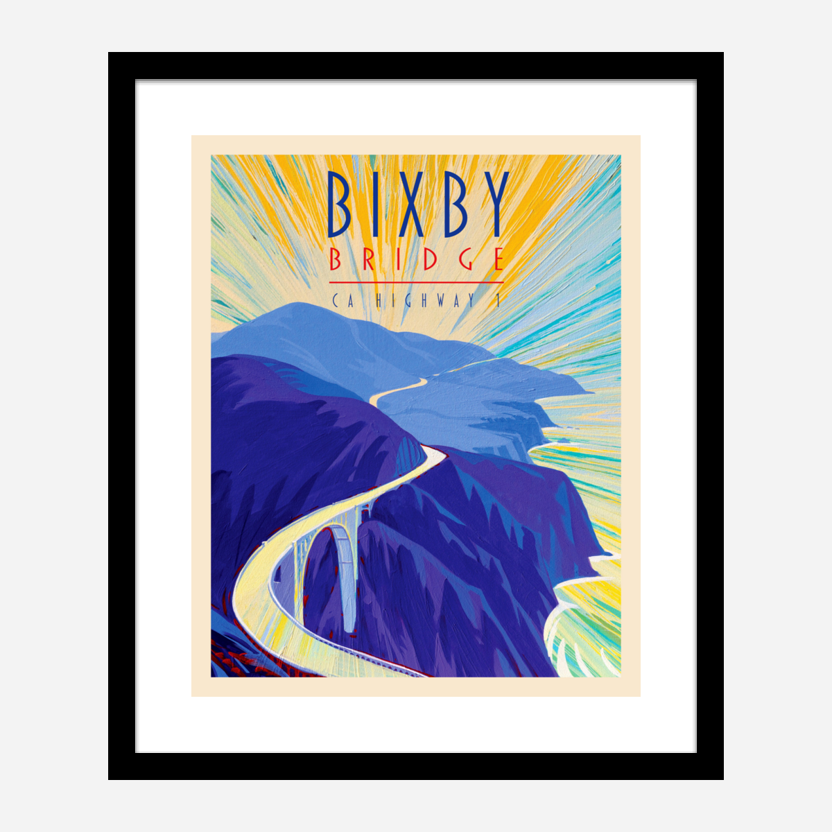 Bixby Bridge I - World Traveler Collection