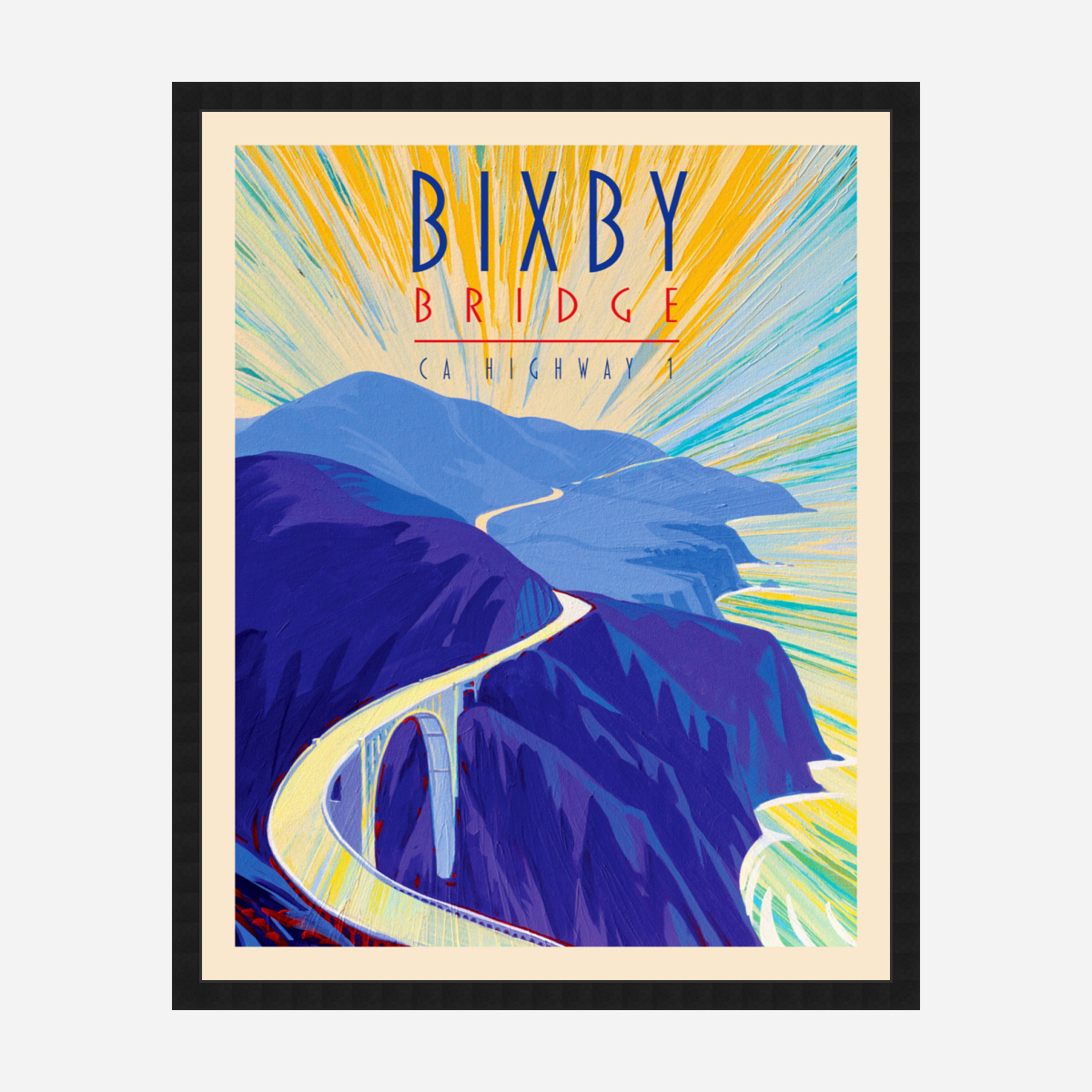 Bixby Bridge I - World Traveler Collection