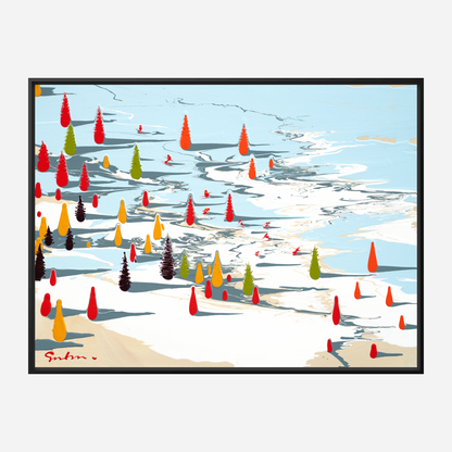 Home Run - Premium Canvas Print