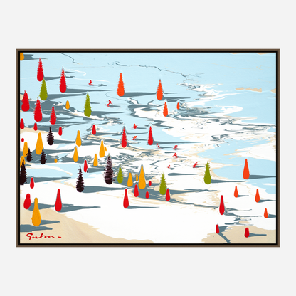 Home Run - Premium Canvas Print