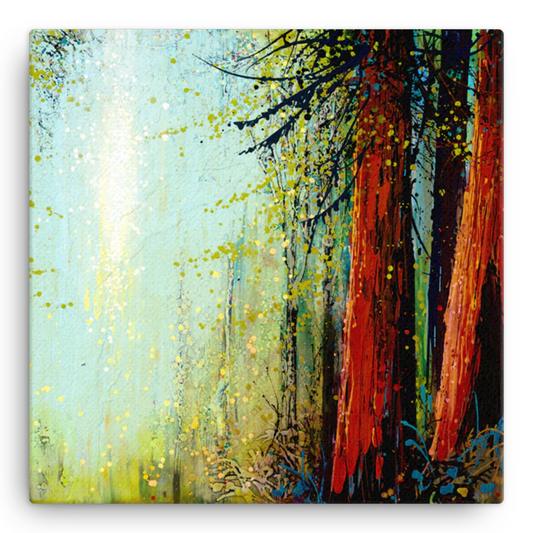 A Walk Through The Woods IV - Canvas Print