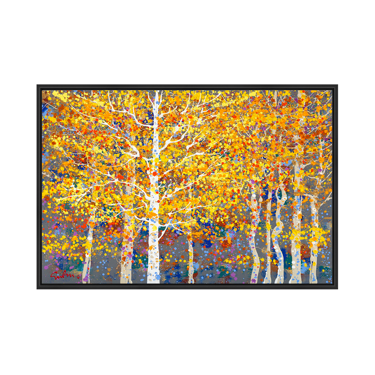 Aspen Glow - Canvas Print