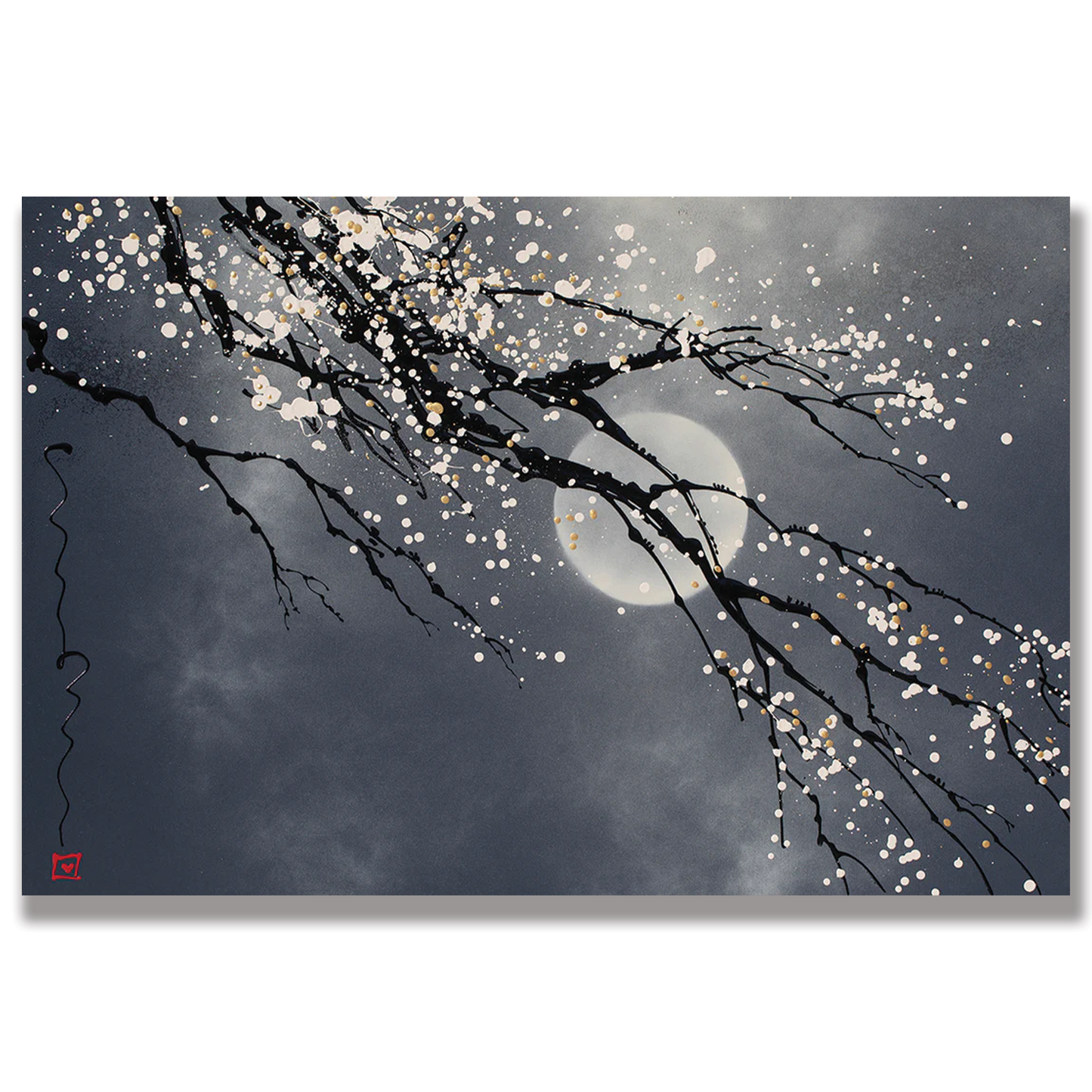 Flower Moon - Canvas