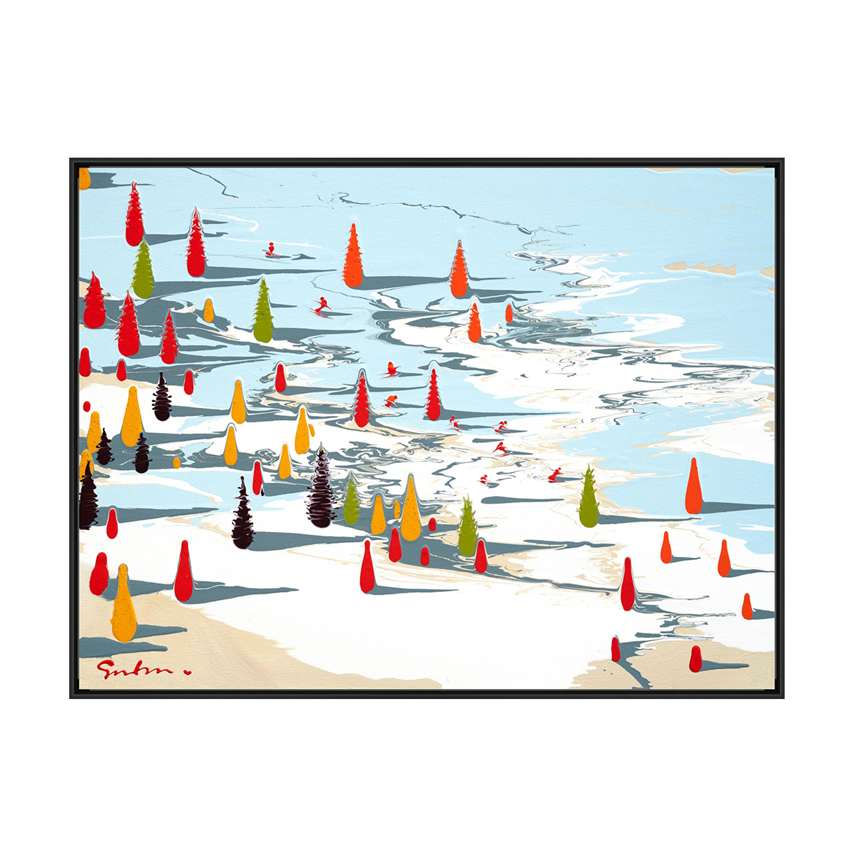 Home Run - Canvas Print
