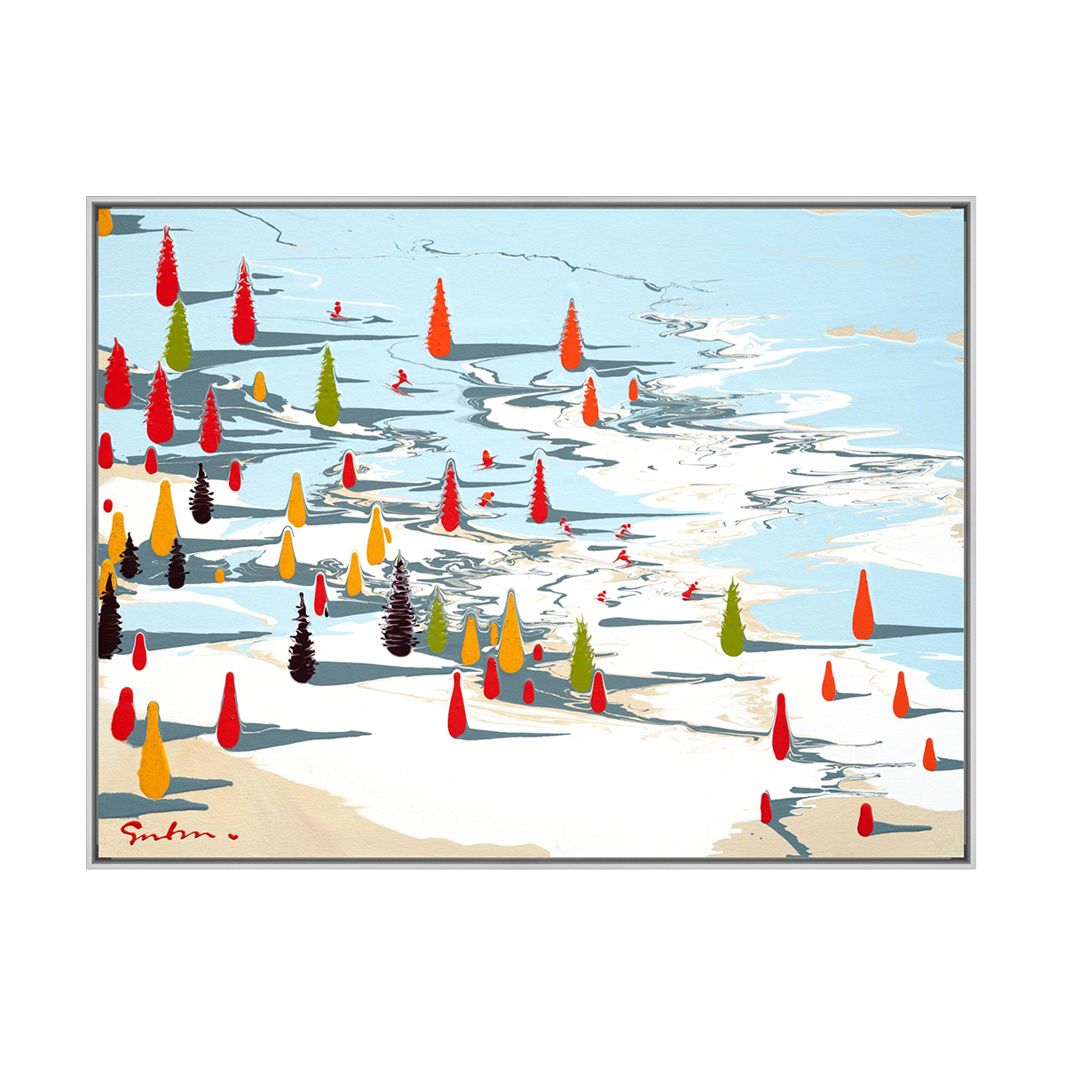 Home Run - Canvas Print