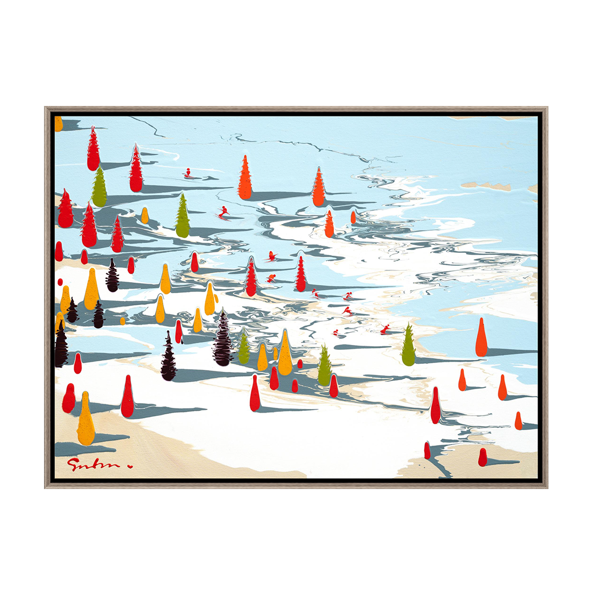 Home Run - Canvas Print