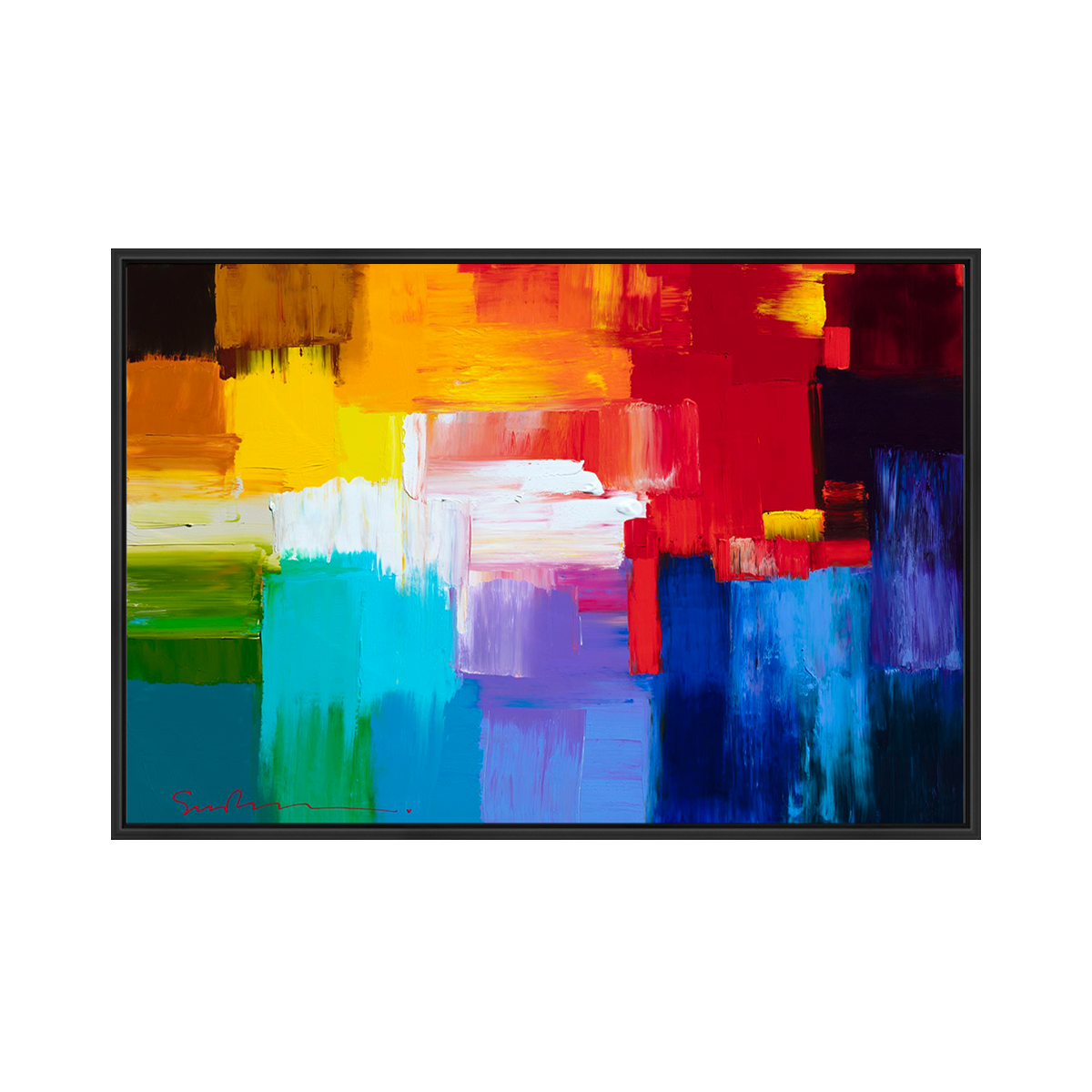 Town + Country - Canvas Print