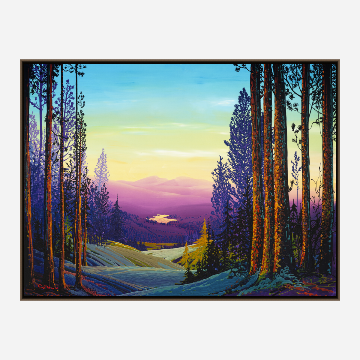 Radiant Morning - Premium Canvas Print