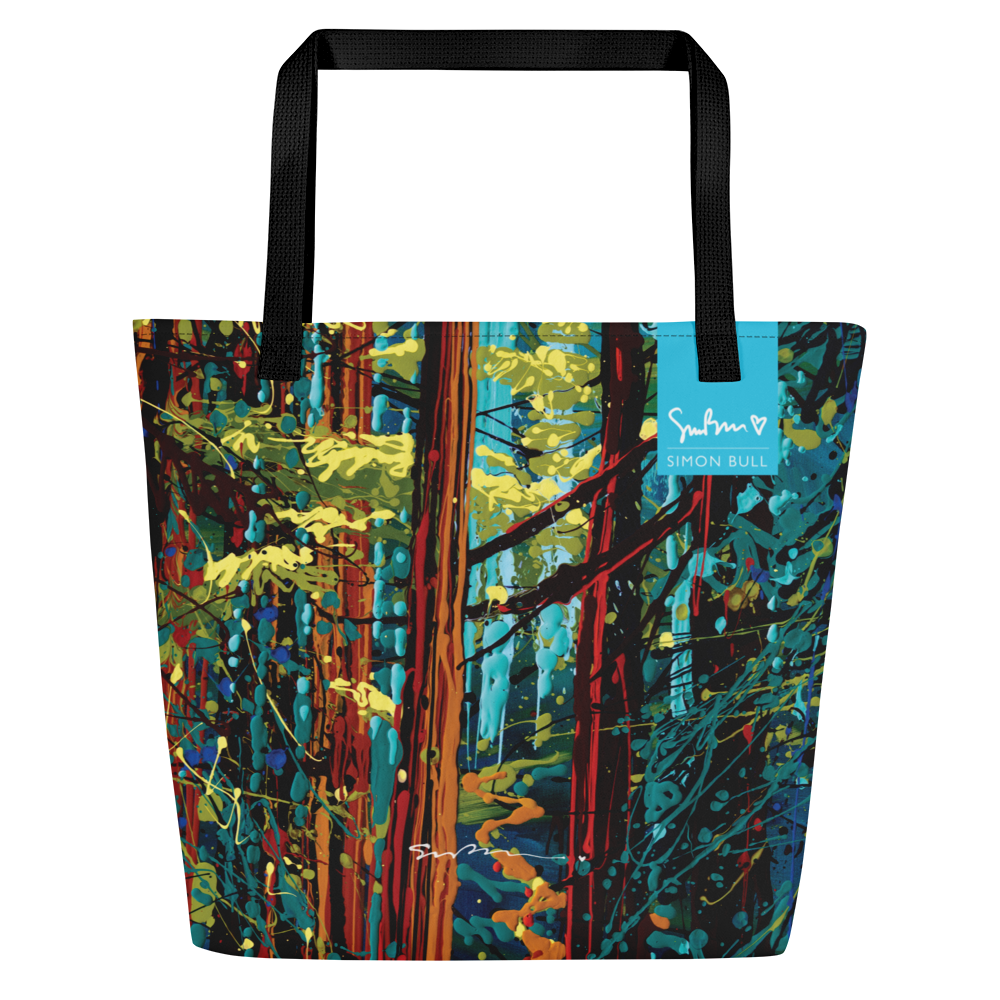 Come With Me - Large Tote Bag