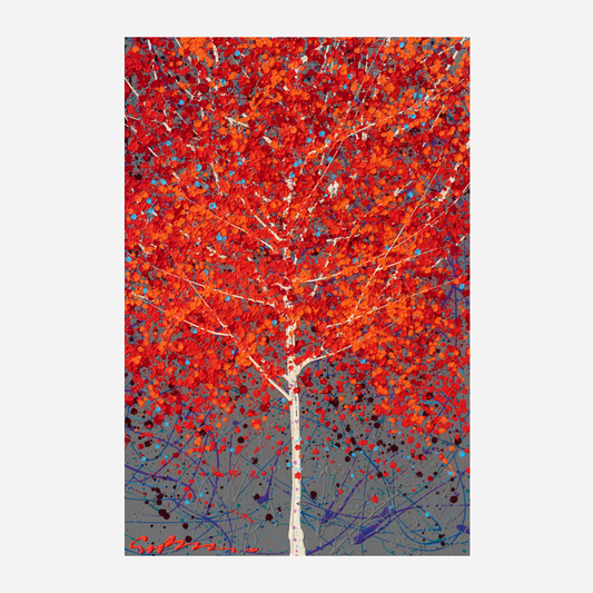 Falling For Us - Premium Canvas Print