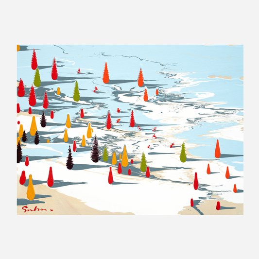 Home Run - Premium Canvas Print
