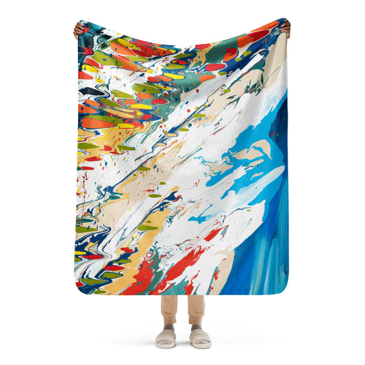 Gondola Ride - Sherpa blanket