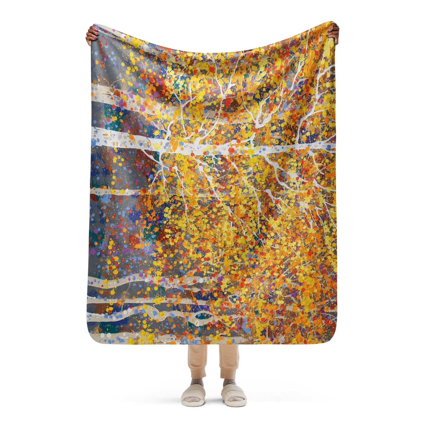 Aspen Glow - Sherpa blanket