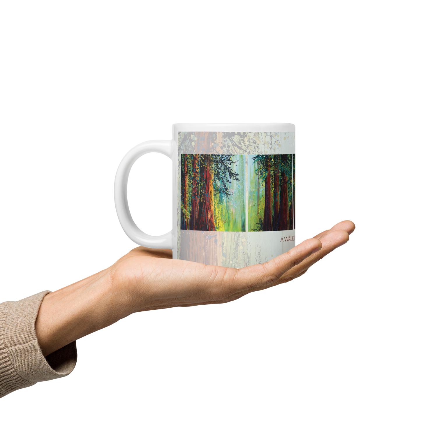 A Walk Through The Woods - Ceramic Mug