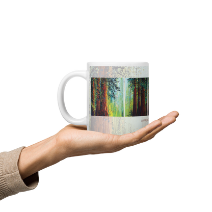 A Walk Through The Woods - Ceramic Mug