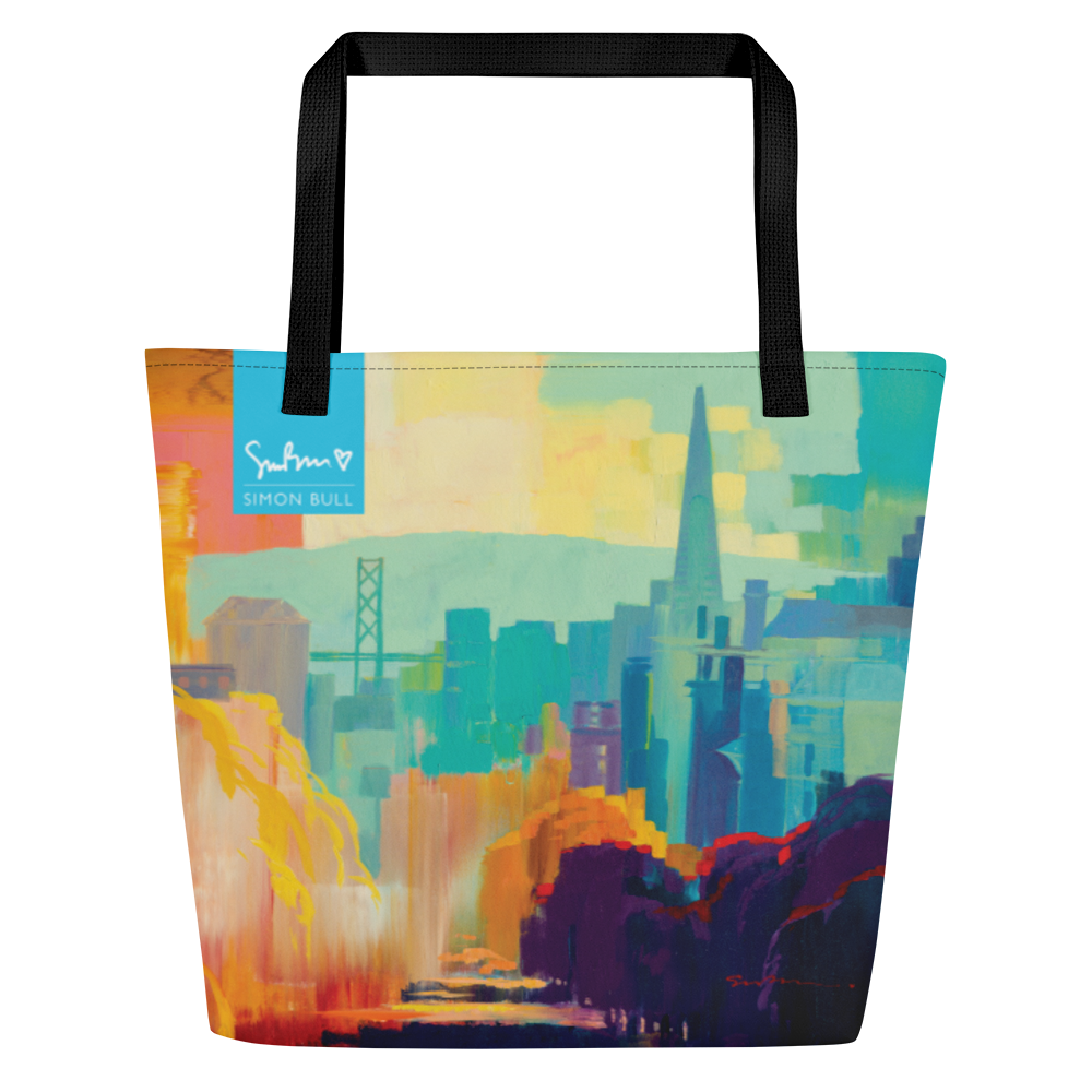 Clay St - Large Tote Bag
